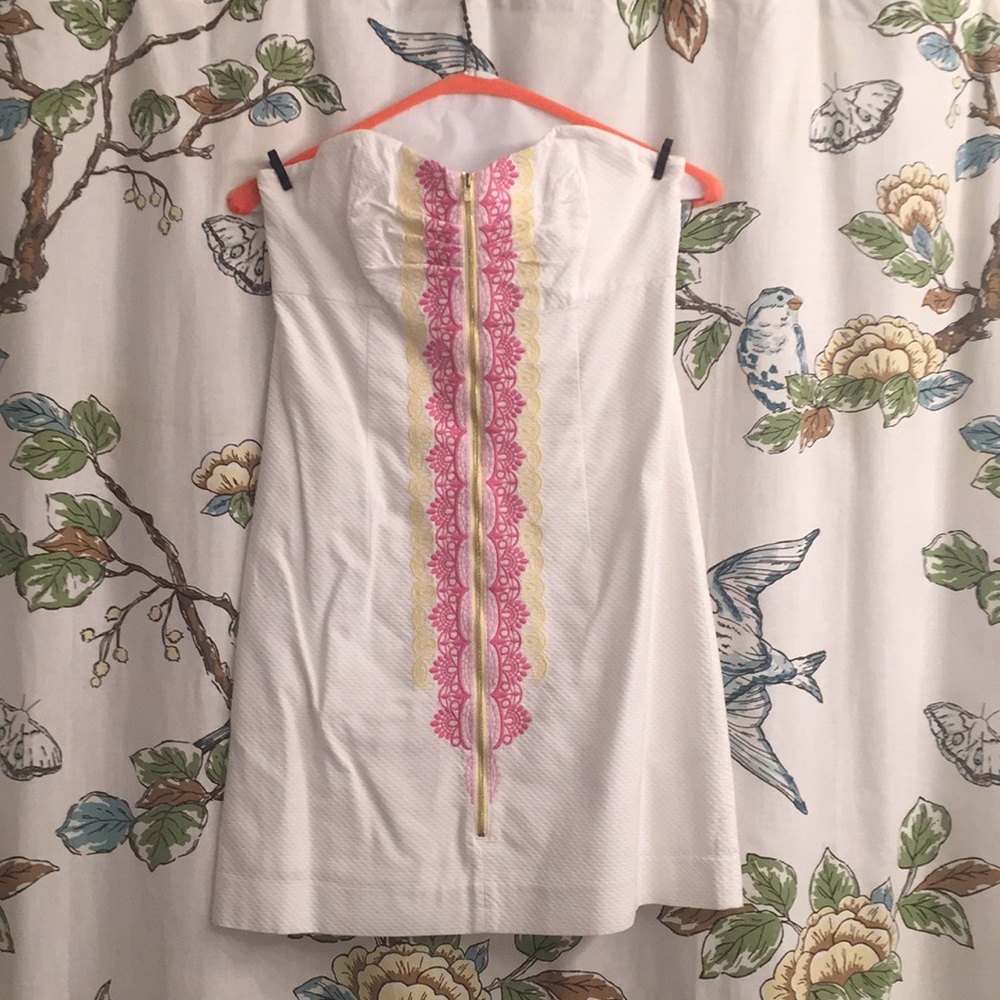 Lilly Pulitzer strapless dress